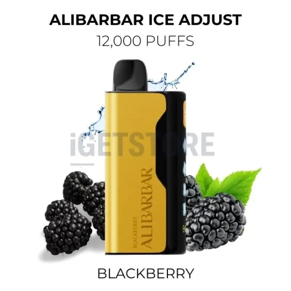 Alibarbar Ice Adjust Blackberry 12000 Puffs