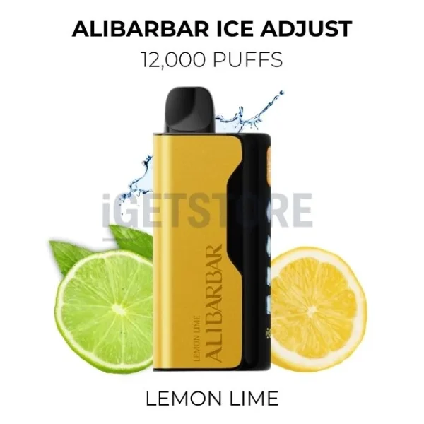 Alibarbar Ice Adjust Lemon Lime 12000 Puffs