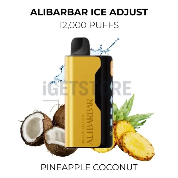 Alibarbar Ice Adjust Pineapple Coconut 12000 Puffs