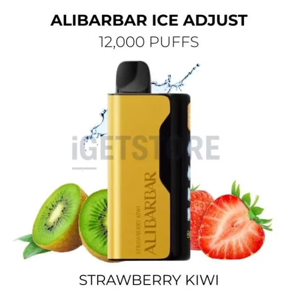 Alibarbar Ice Adjust Strawberry Kiwi 12000 Puffs