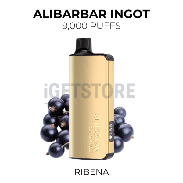 Alibarbar Ingot Ribena 9000 Puffs