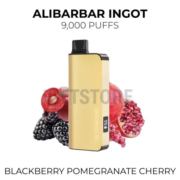 Alibarbar Ingot Blackberry Pomegranate Cherry 9000 Puffs