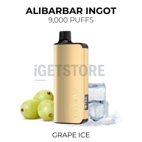 Alibarbar Ingot Grape Ice 9000 Puffs