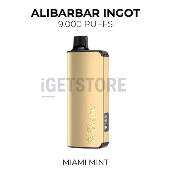 Alibarbar Ingot Miami Mint 9000 Puffs