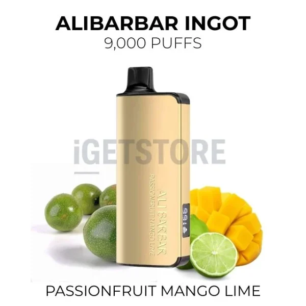 Alibarbar Ingot Passionfruit Mango Lime 9000 Puffs