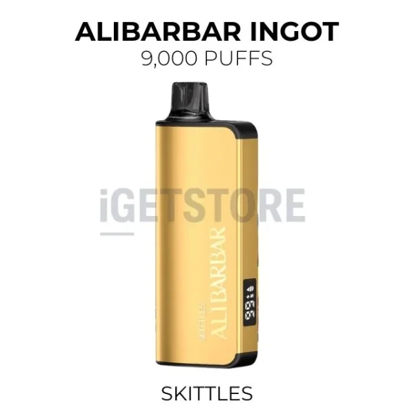 Alibarbar Ingot Skittles 9000 Puffs