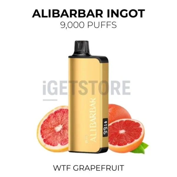 Alibarbar Ingot Wtf Grapefruit 9000 Puffs