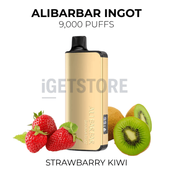 Alibarbar Ingot Strawberry Kiwi 9000 Puffs