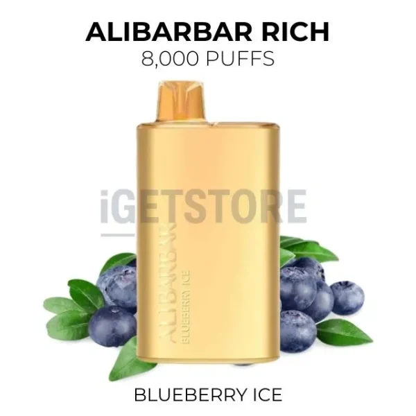 Alibarbar Rich Blueberry Ice 8000 Puffs