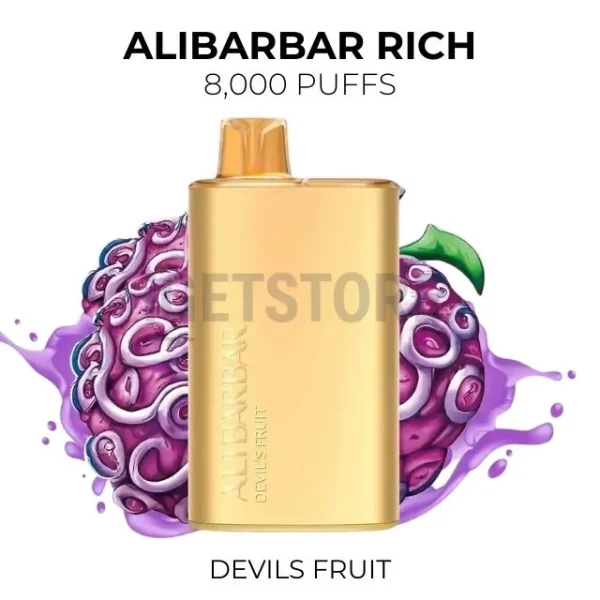 Alibarbar Rich Devils Fruit 8000 Puffs