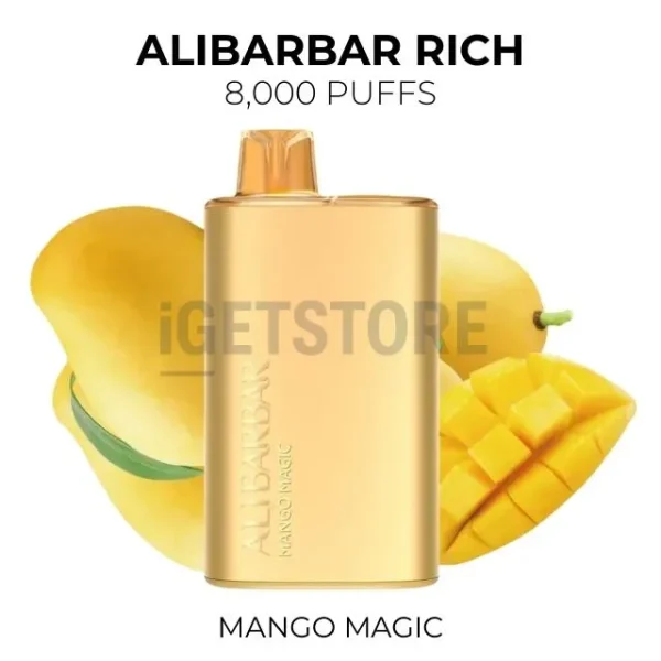 Alibarbar Rich Mango Magic 8000 Puffs