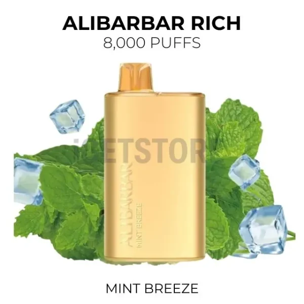 Alibarbar Rich Mint Breeze 8000 Puffs