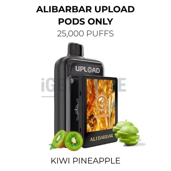 Alibarbar Upload Kiwi Pineapple 25000 Puffs