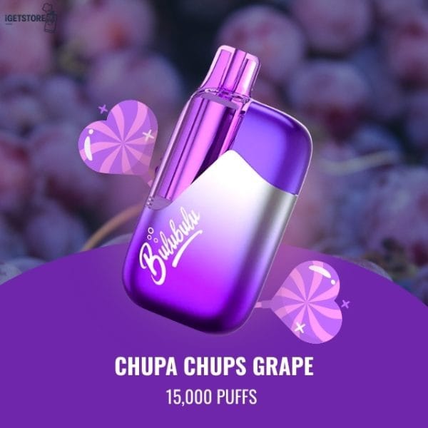 Bulubulu Chuppa Chupps Grape 15000 Puffs