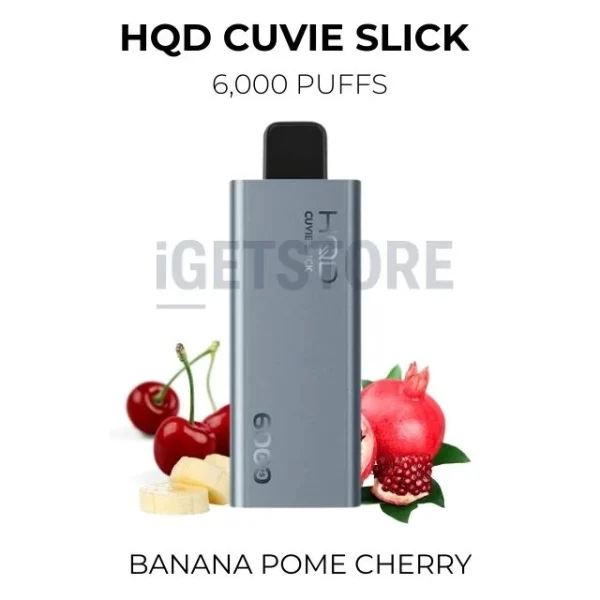 HQD Cuvie Slick Banana Pome Cherry Puffs