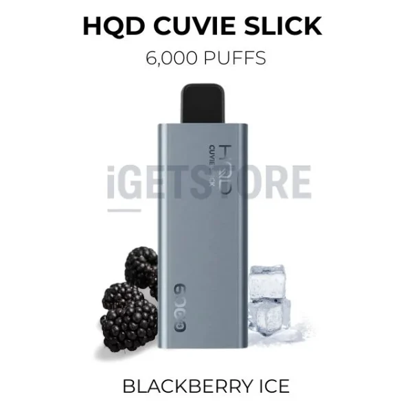 HQD Cuvie Slick Blackberry Ice 6000 Puffs