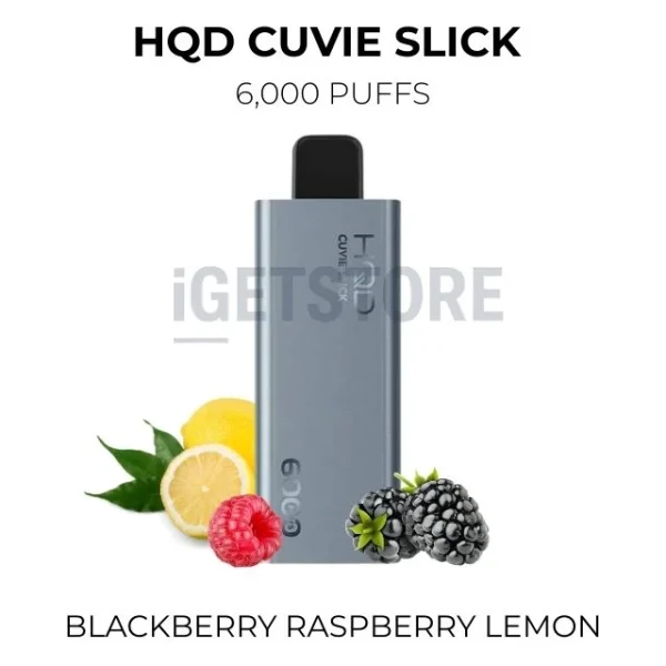 HQD Cuvie Slick Blackberry Raspberry Lemon 6000 Puffs