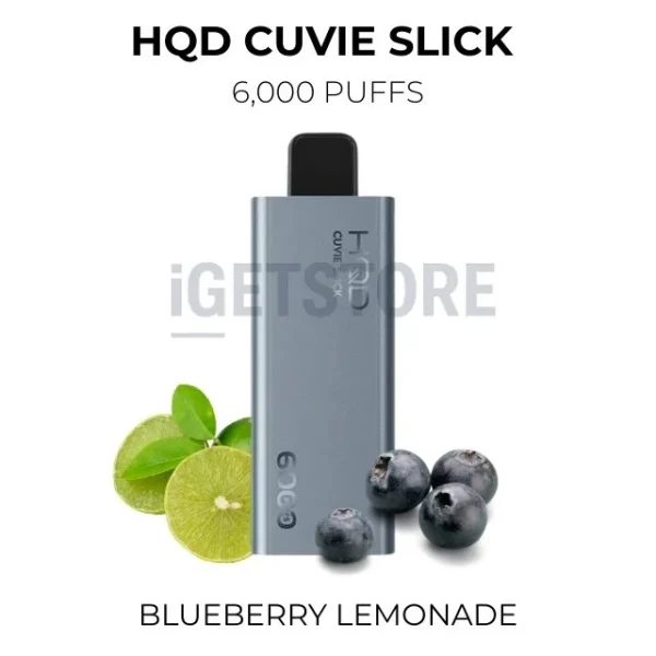 HQD Cuvie Slick Blueberry Lemonade 6000 Puffs