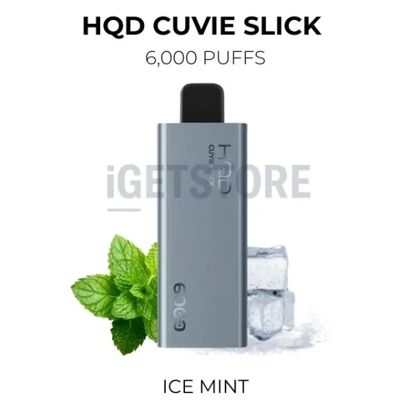 HQD Cuvie Slick Ice Mint 6000 Puffs