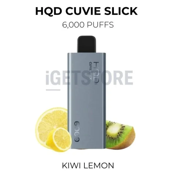 HQD Cuvie Slick Kiwi Lemon 6000 Puffs