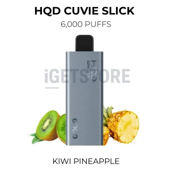 HQH Cuvie Slick Kiwi Pineapple 6000 Puffs
