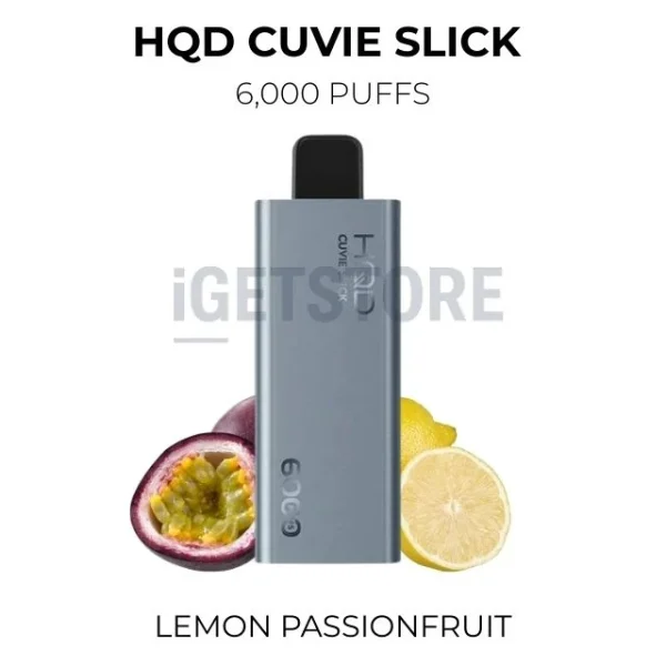 HQD Cuvie Slick Lemon Passionfruit 6000 Puffs