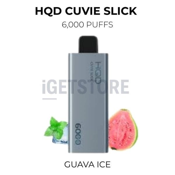 HQD Cuvie Slick Guava Ice 6000 Puffs