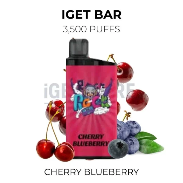 IGET Bar Cherry Blueberry 3500 Puffs