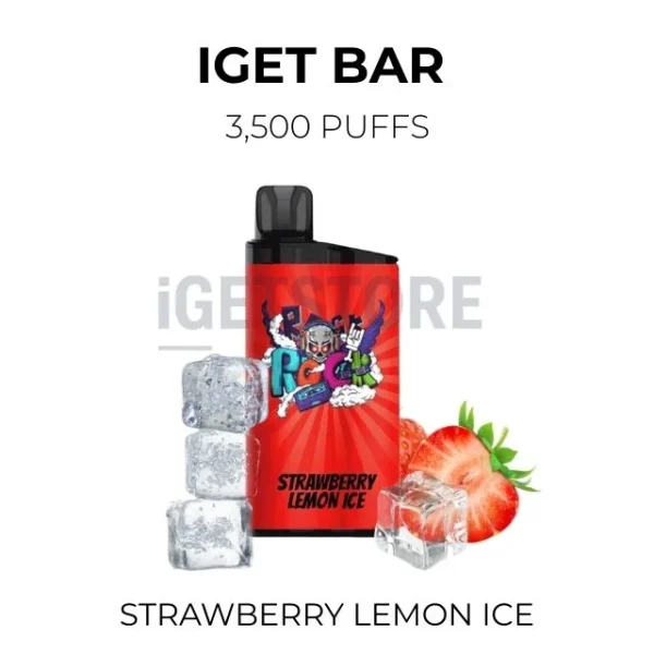 IGET Bar Strawberry Lemon Ice 3500 Puffs