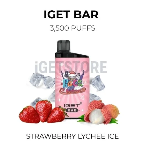 IGET Bar Strawberry Lychee Ice 3500 Puffs