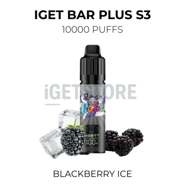 IGET Bar Plus S3 Blackberry Ice 10000 Puffs