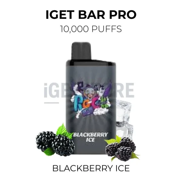 IGET Bar Pro Blackberry Ice 10000 Puffs