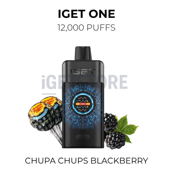 IGET One Chupa Chups Blackberry 12000 Puffs