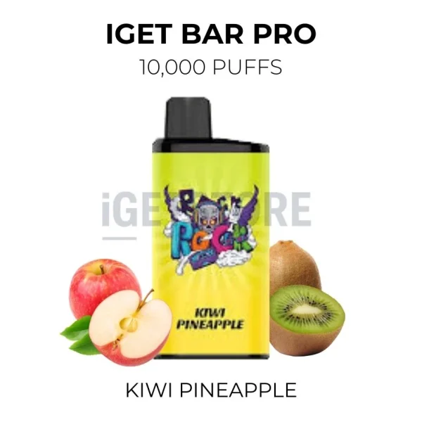 IGET Bar Pro Kiwi Pineapple 10000 Puffs