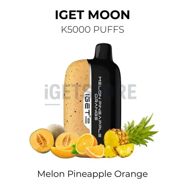 IGET Moon Melon Pineapple Orange 5000 Puffs