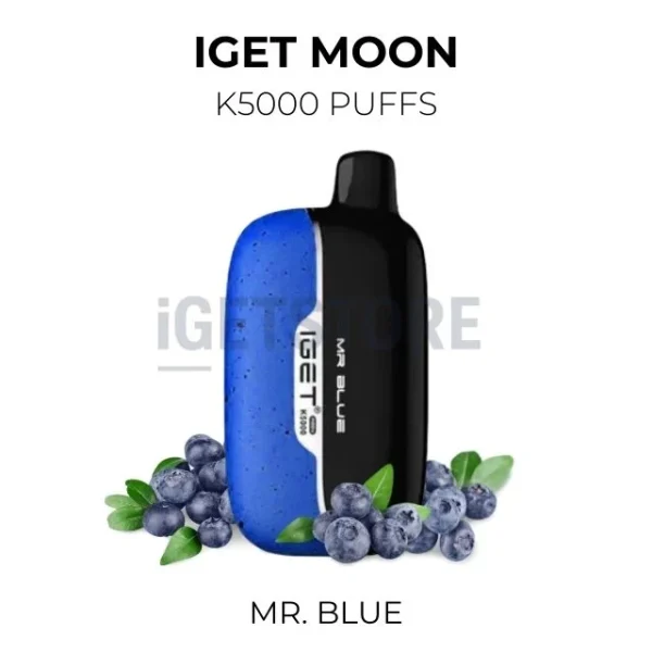 IGET Moon Mr Blue 5000 Puffs