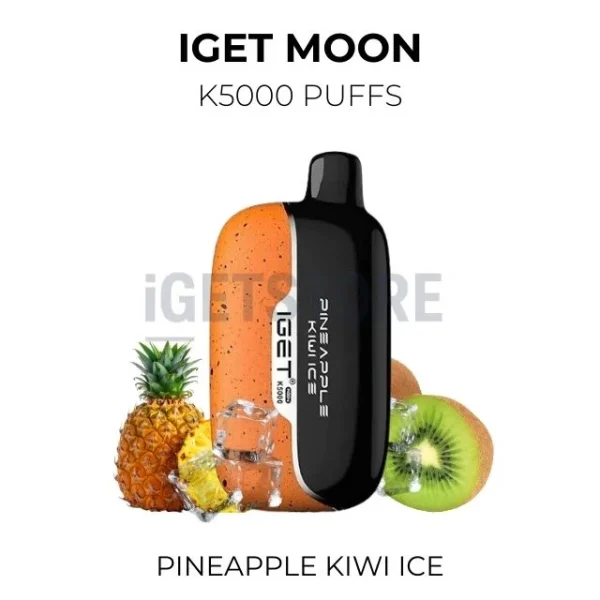 IGET Moon Pineapple Kiwi Ice K5000 Puffs