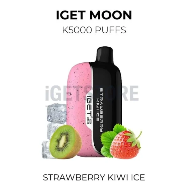 IGET Moon Strawberry Kiwi Ice 5000 Puffs