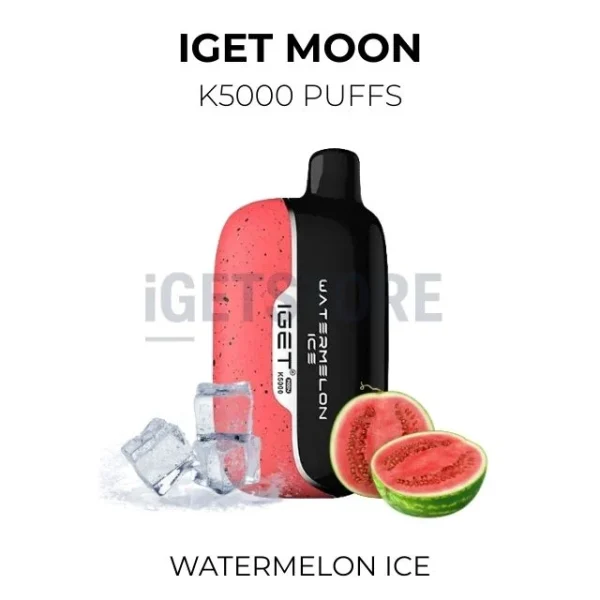 IGET Moon Watermelon Ice 5000 Puffs