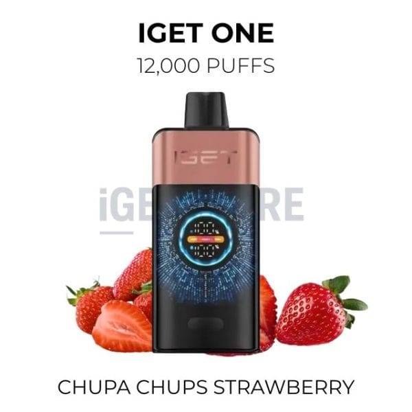 IGET One 12000 puffs – Chupa Chups Strawberry