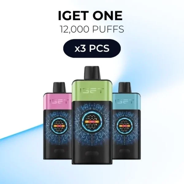 3 PCS – IGET One 12000 Puffs