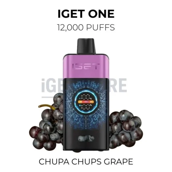 IGET One 12000 puffs – Chupa Chups Grape
