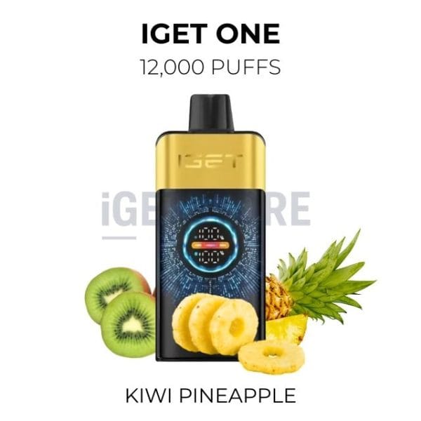 IGET ONE 12000 puffs – Kiwi pineapple