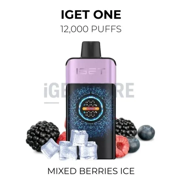 IGET One 12000 puffs – Mixed Berries Ice