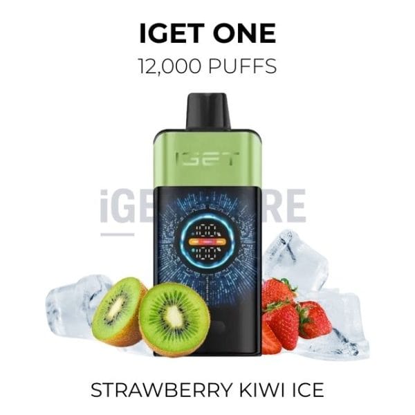 IGET ONE 12000 puffs – Strawberry Kiwi Ice