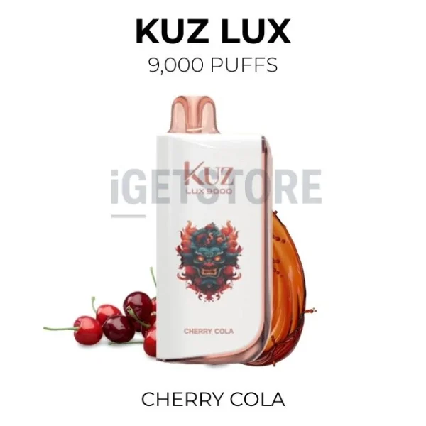 KUZ LUX Cherry Cola 9000 Puffs