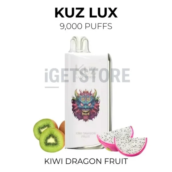KUZ LUX Kiwi Dragon Fruit 9000 Puffs