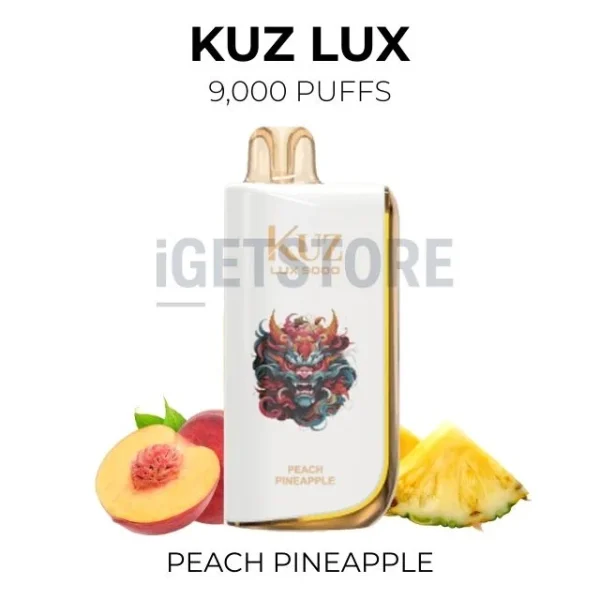 KUZ LUX Peach Pineapple 9000 Puffs