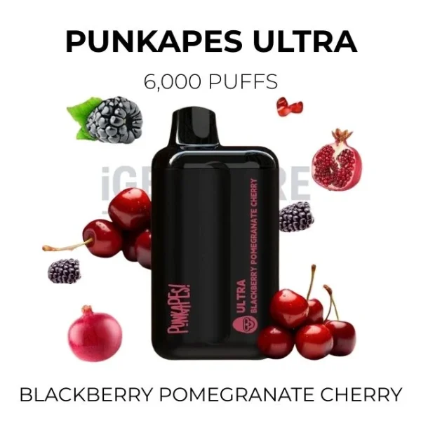 Punkapes Ultra 6000 – Blackberry Pomegranate Cherry