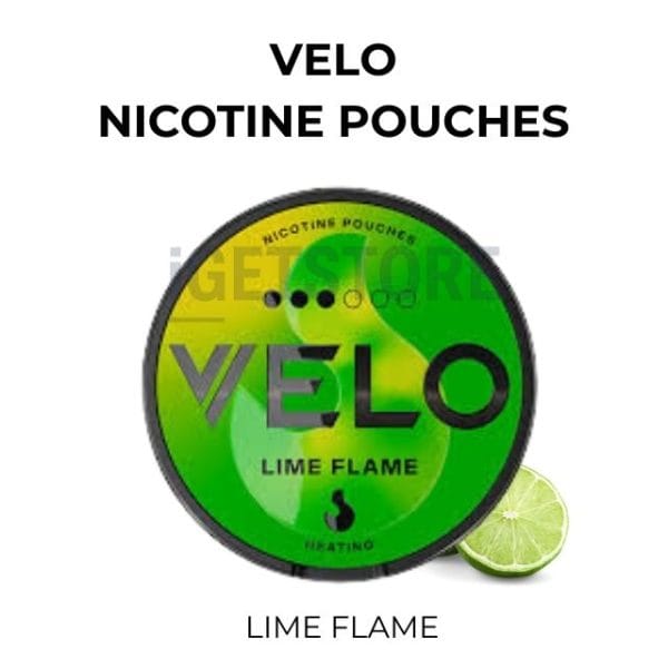 VELO Nicotine Pouches – Lime Flame